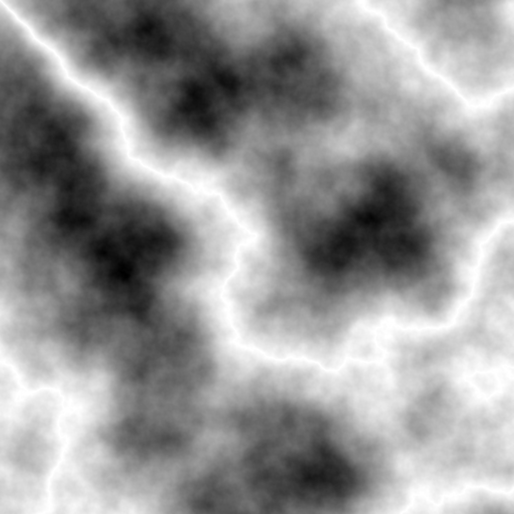 The heightmap that was imported into Unity
